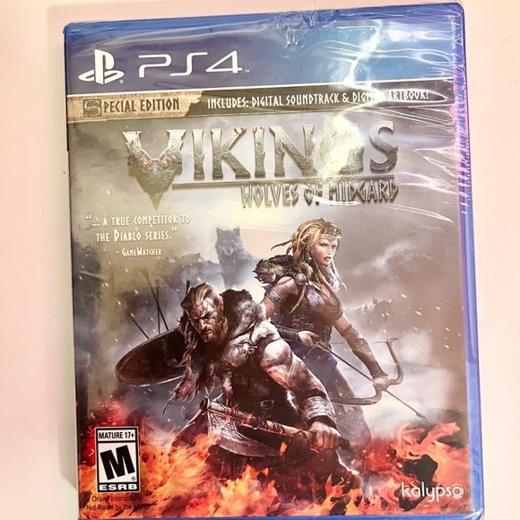 Vikings: Wolves of Midgard (Sony PlayStation 4, 2017) Brand NEW Factory Sealed